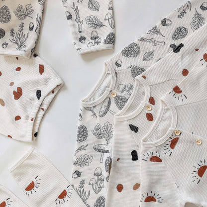 Children's Printed Home Pajama Set