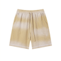 Unisex Sunfade Waffle Raw Hem Shorts