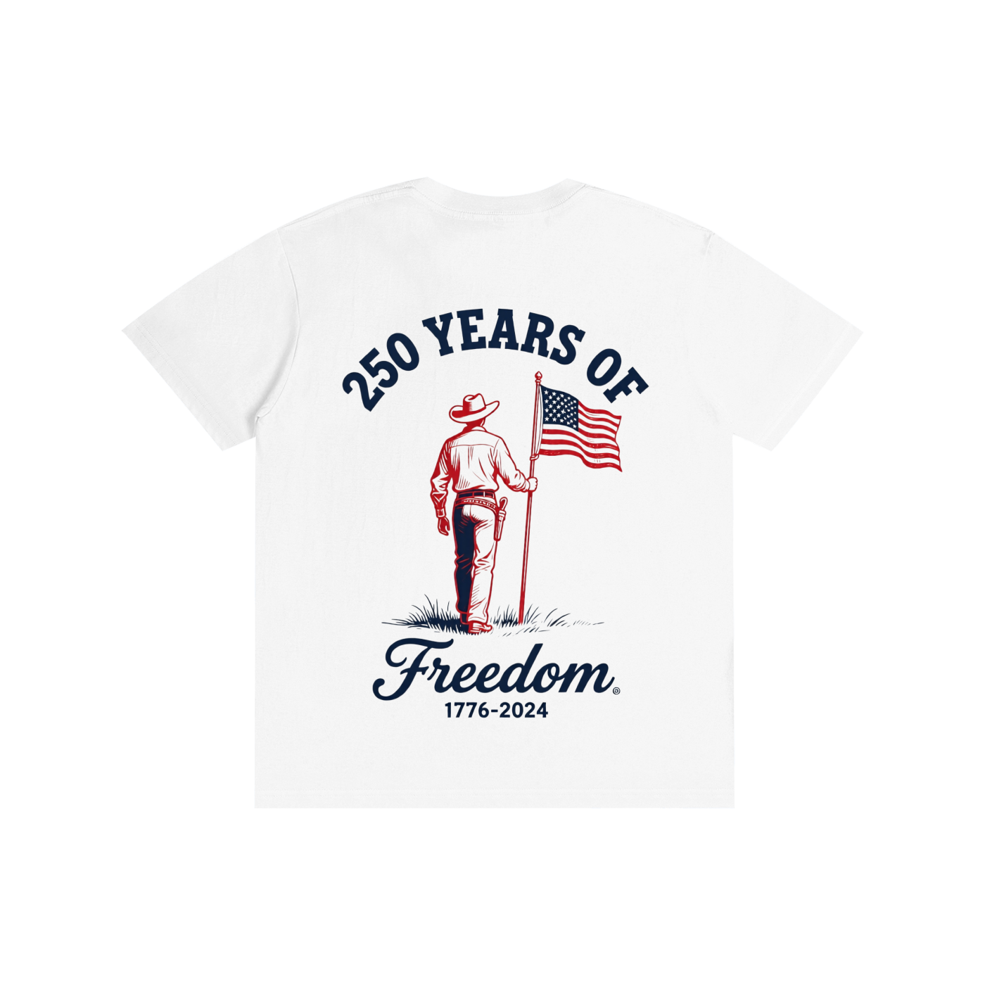 Pure Cotton Unisex T-Shirt | American 250yrs 180GSM