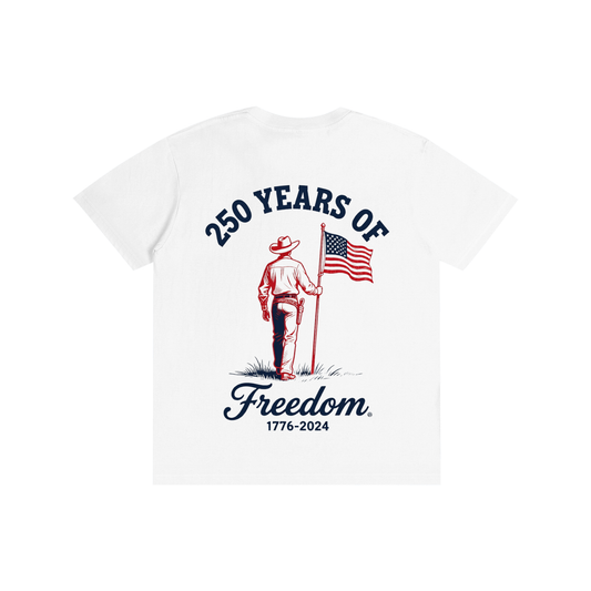 Pure Cotton Unisex T-Shirt | American 250yrs 180GSM
