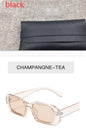 Lunettes de soleil rétro à petite monture pour femme, couleur bonbon, à la mode