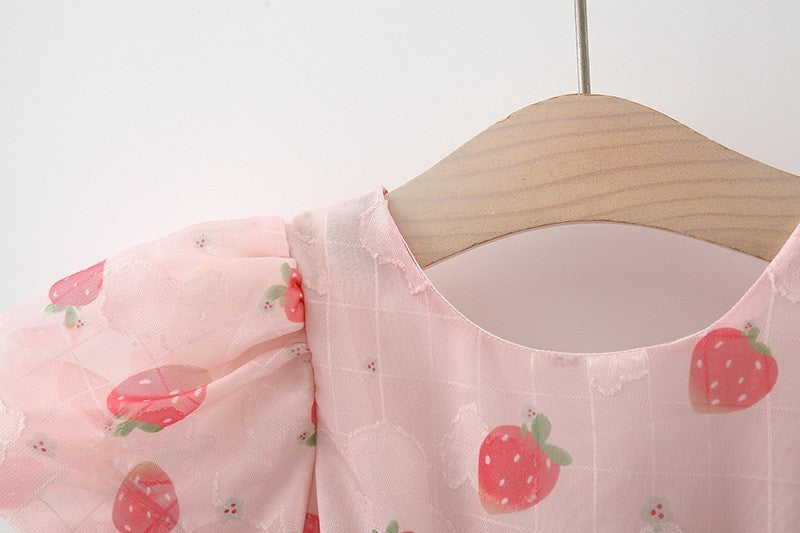 Baby Girl Puff Sleeve Dress