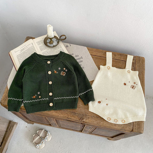 Cotton Yarn Sweater Coat