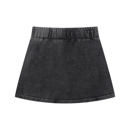 Women's Mineral Wash Mini Skirt