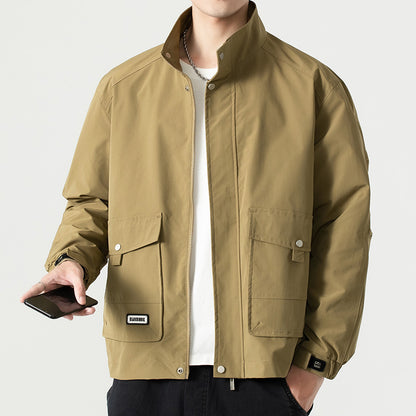 Fashion Brand Men's loose Coat