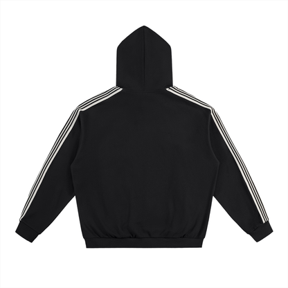 Waran Side Stripe Drop-Shoulder Hoodie