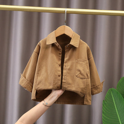 Boys Long Sleeve Three-piece Suit