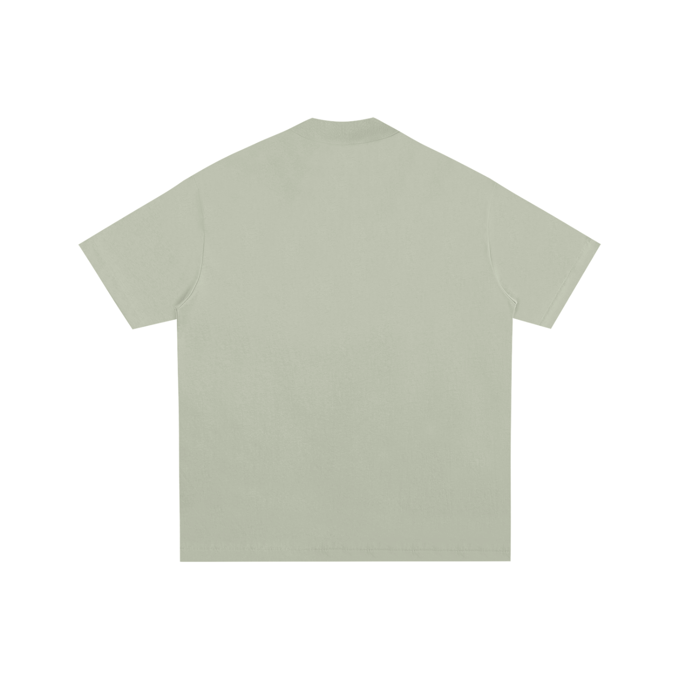 Essential Cotton T-Shirt mock neck