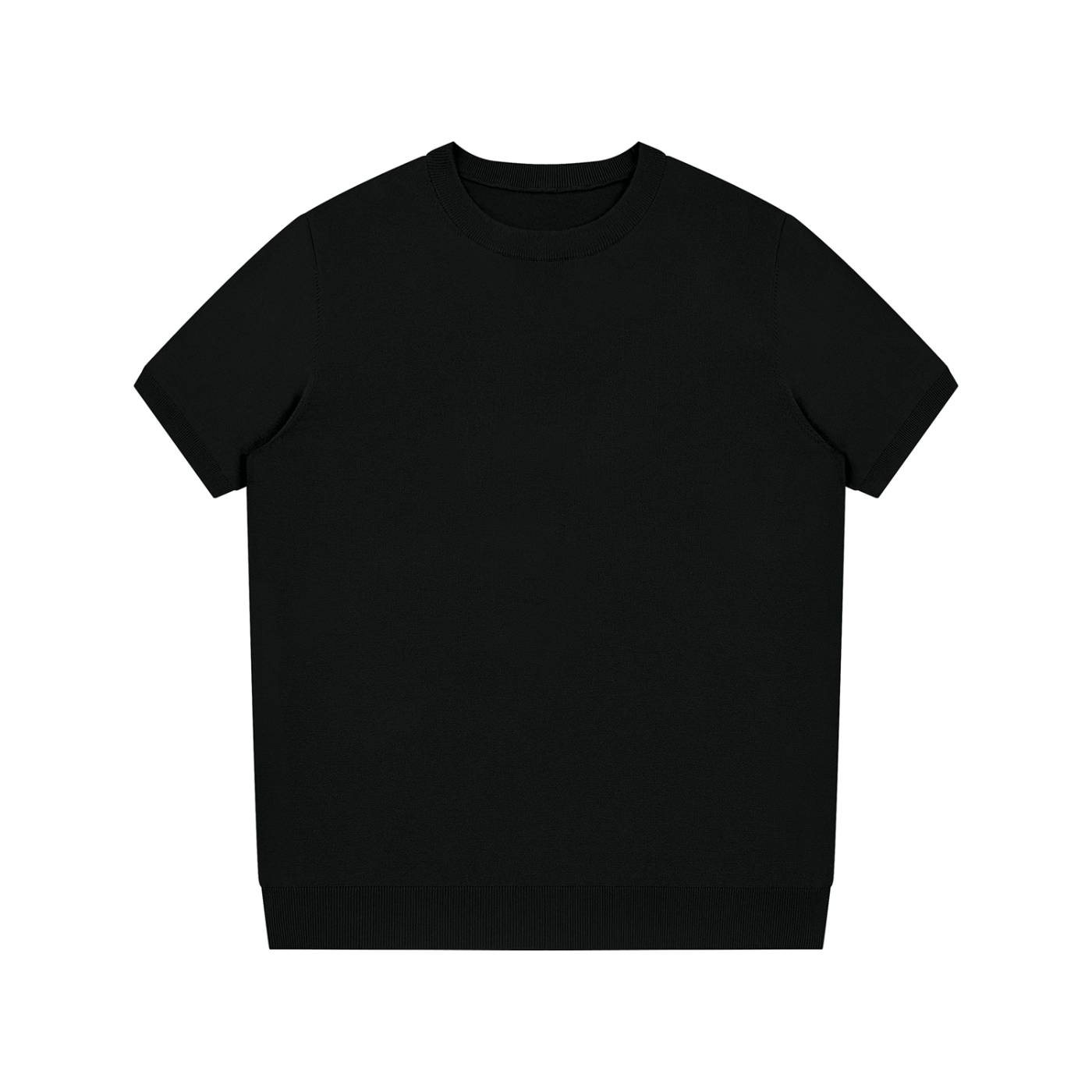 Unisex Crewneck Knit T-Shirt 320GSM