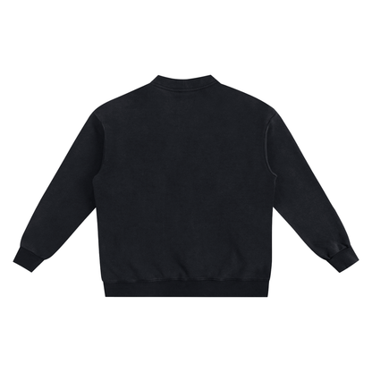 Waran Snow Washed Sweat Cardigan