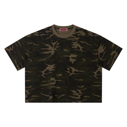 Waran Unisex Camo Boxy T-Shirt