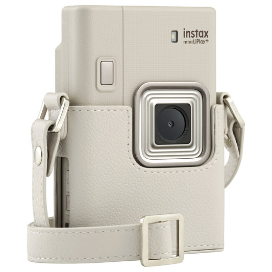 Fujifilm Instax Mini LiPlay Plus Hybrid Instant Camera - Beige