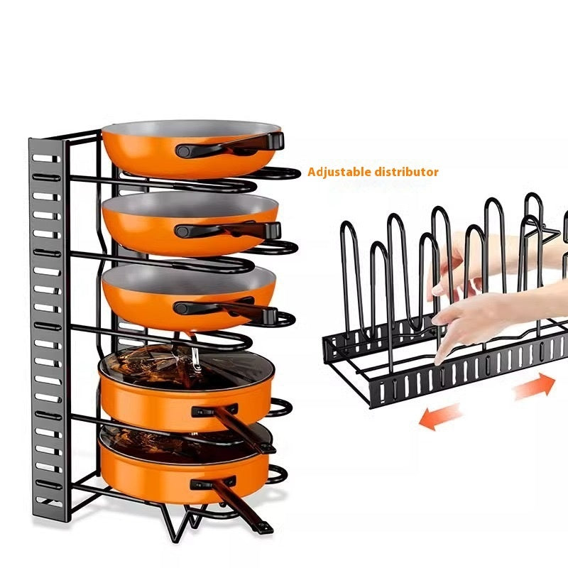 Detachable Pot Cover Rack