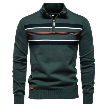 Mens Half Zipper Sweater