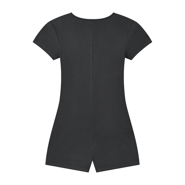Waran Women’s Dual-Function Cape Tie-Waist Romper 250GSM