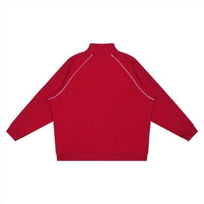 Waran Reflection Striped Raglan Sleeve Jacket 365GSM