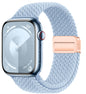 Magnetic Buckle Woven Loop Integrated Strap