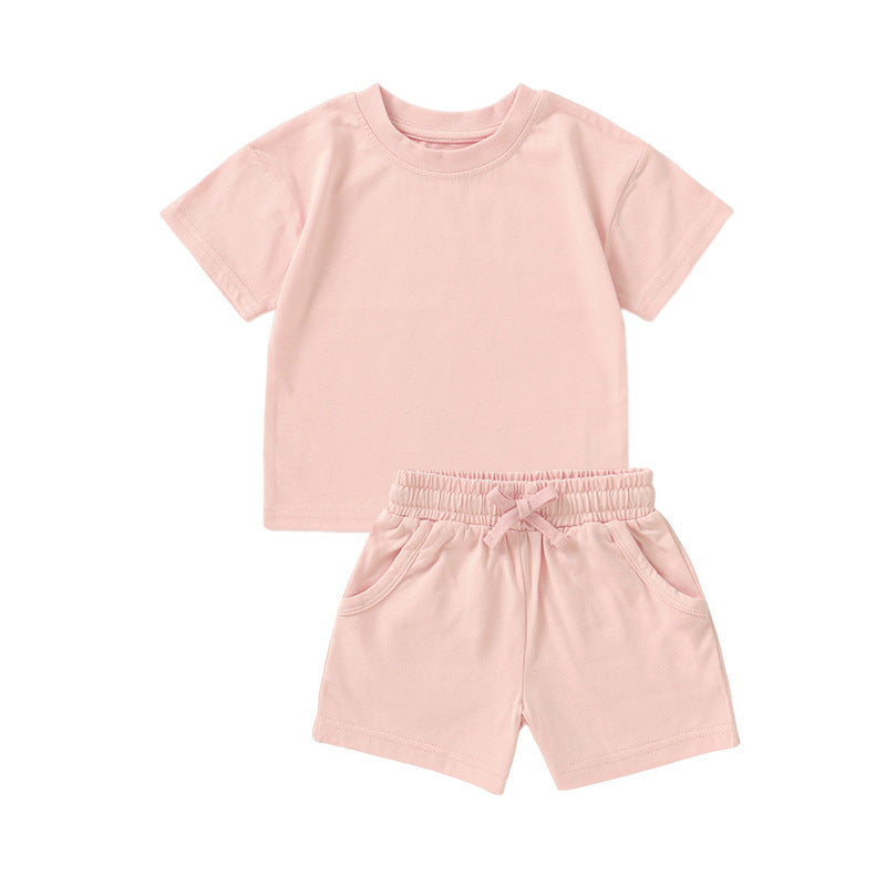 Baby Organic Cotton Shorts Suit