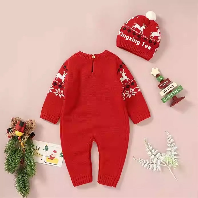 Baby Knitted Jumpsuit Romper