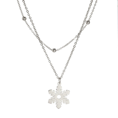 Elegance Exquisite Stainless Steel Titanium Steel Necklace
