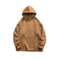 Suede Hooded Sweater