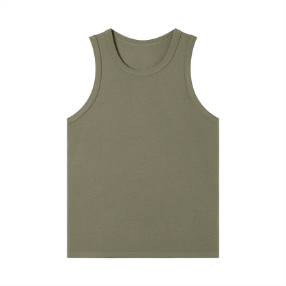 Men's Heavyweight Ribbed Tank Top 300GSM