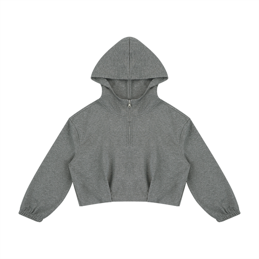 Women’s Boxy Quarter-Zip Hoodie