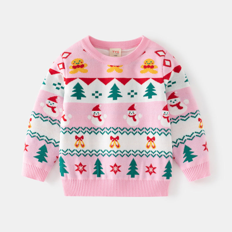 Baby Snowman Knitted Top