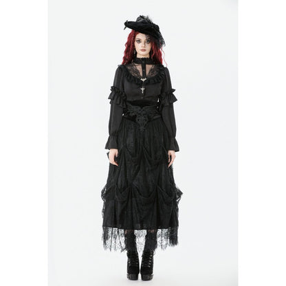 Dark in Love Bellatrix Frill Blouse