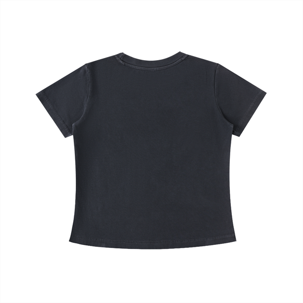 Womens Vintage Wash Slim Fit T-shirt