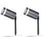 4lite Marinus GU10 Outdoor Garden Spike Light - Anthracite