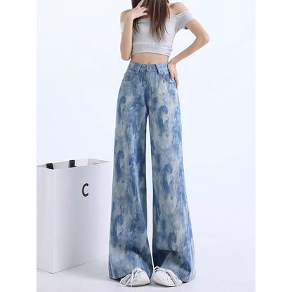 Womens Loose Floor-Length Pants