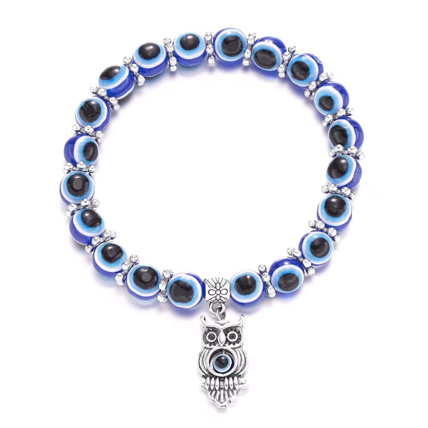 Blue Devil's Eye Bracelet