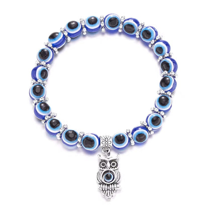 Blue Devil's Eye Bracelet