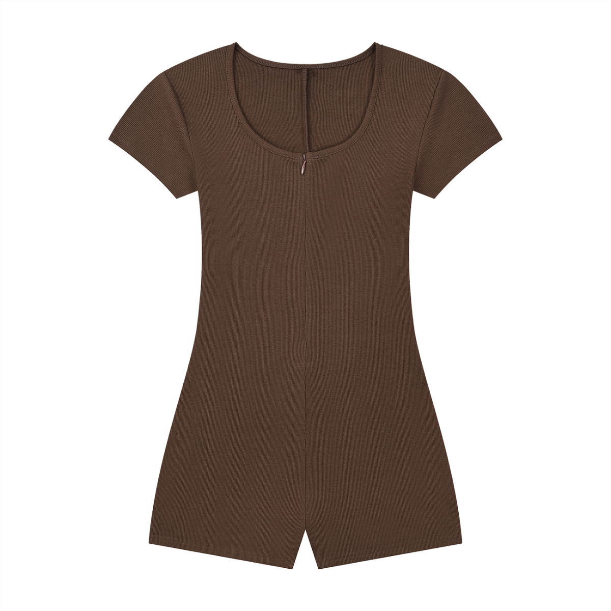 Women's Dual-Function Cape Tie-Waist Romper 250GSM