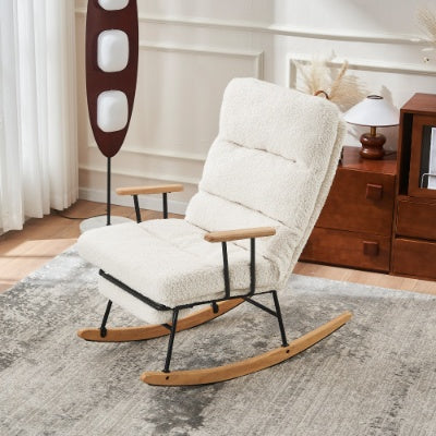 Fauteuil inclinable avec repose-pieds intégré