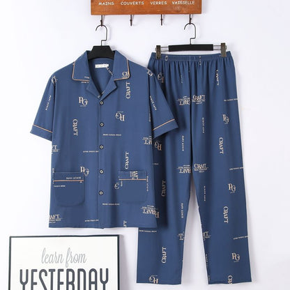 Men's Short-Sleeve & Shorts Set