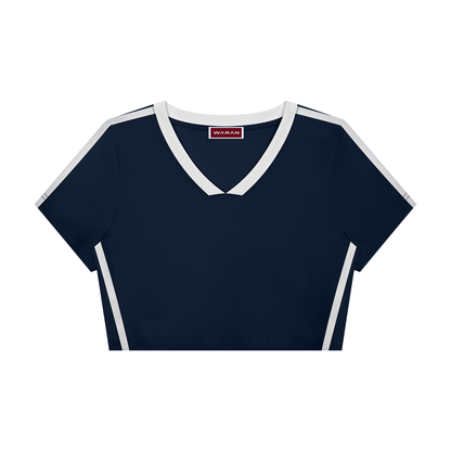 Women’s Slim Fit Color Block T-Shirt