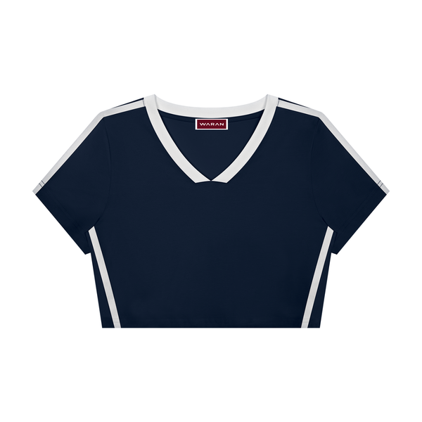 Women’s Slim Fit Color Block T-Shirt