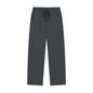 Solid Color Straight-Leg Sweatpants