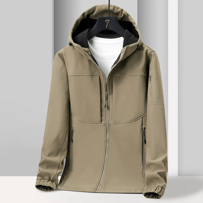 Soft Shell hooded Jacket