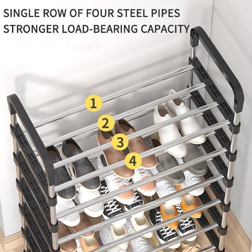 Shoe Rack Stand 4TIER Heavy Duty