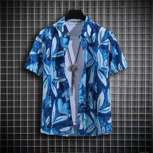 Men's Niche Design Loose Casual Shirt