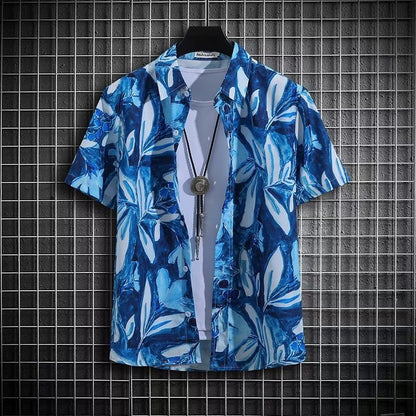 Men's Niche Design Loose Casual Shirt