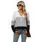 Women's Zipper Hooded Long Sleeve Top
