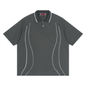 Waran Unisex Raglan Piping Polo Shirt