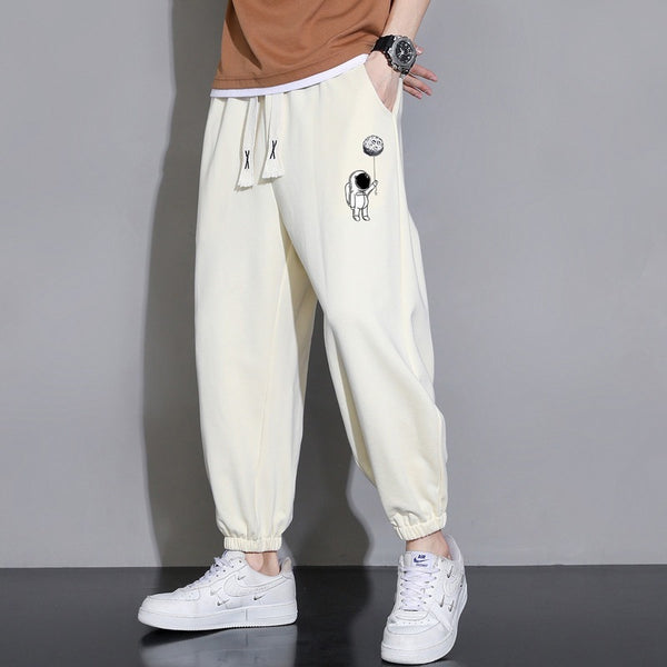 Pantalon long décontracté ample pour homme