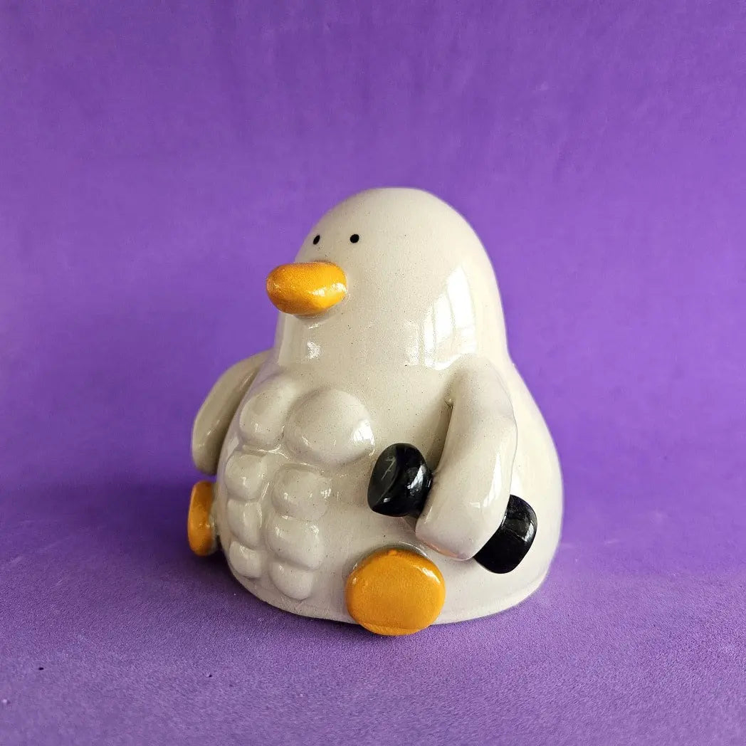Russell avec des Muscles (Canard de Gym)