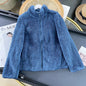 Women's Long Fleece full zip Cardigan