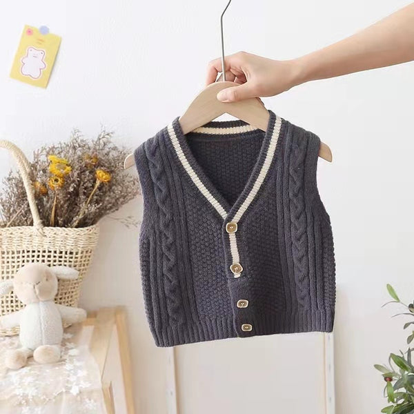 Baby Sweater Vest Outwear - Stuffs & Savers